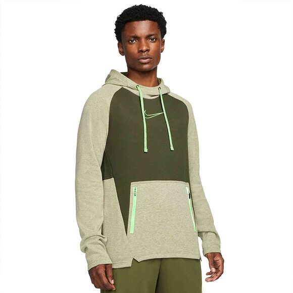 Nike Other - 2. Nike Therma-FIT Pullover Training Heathered Green Hoodie‎ Men's M DD2112-326